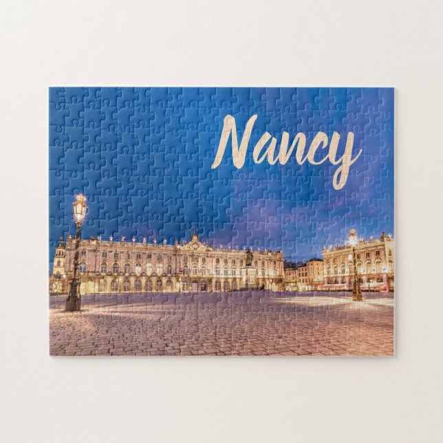 Place Stanislas Nancy France - Nachtgeschenk (Horizontal)