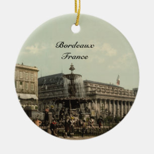 Place Tourny, Bordeaux, Frankreich Keramik Ornament
