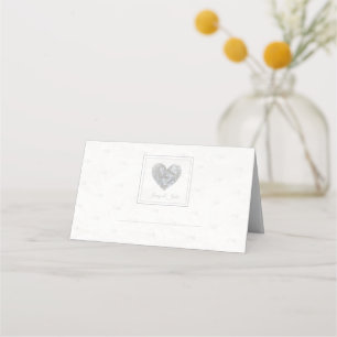 Placement 15e anniversaire de Mariage Crystal carte de place