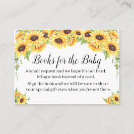 Placement Apportez une carte d'insertion de baby shower de l