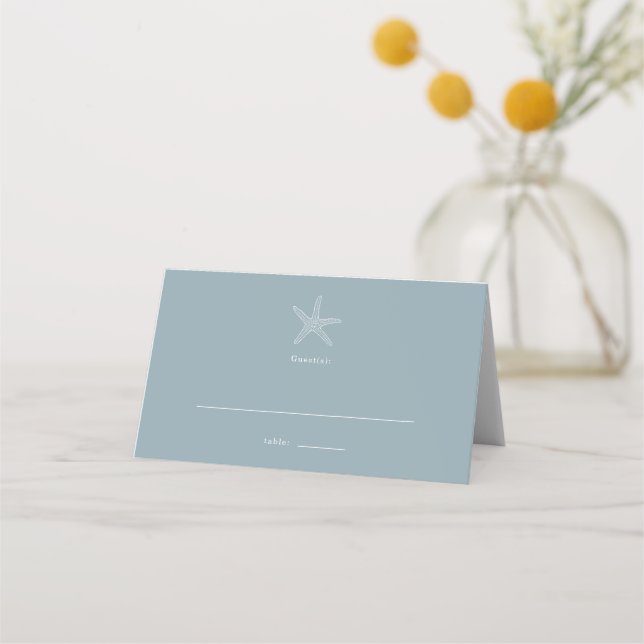 Placement Carte à puce de la table Mariage Lihue (Devant)