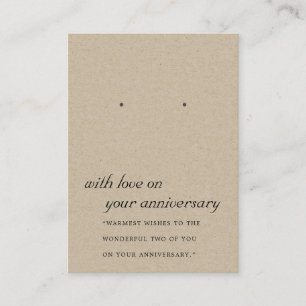 PLACEMENT CARTE D'AFFICHAGE RUSTIQUE KRAFT ANNIVERSAIRE DE R