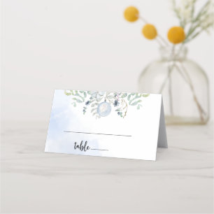 Placement Carte de lieu d'hiver