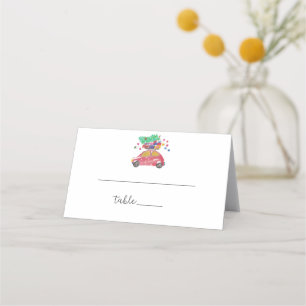 Placement Carte de lieu d'hiver