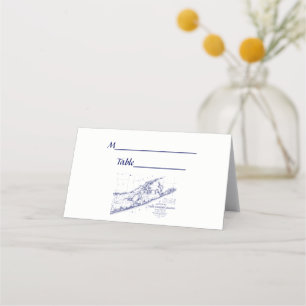 Placement Carte de Long Island The Hamptons
