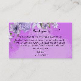 Placement Carte de Mariage de l'écriture