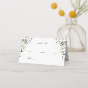 Placement Carte de Mariage du Manoir Campagne