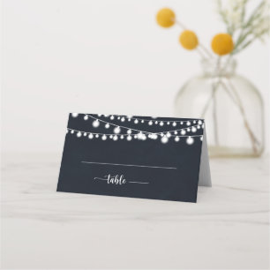 Placement Carte de Mariage Rustique