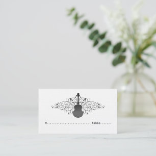 Placement Carte de place Guitare Fils de Charbon