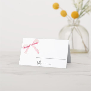 Placement Carte de place Mariage à ruban