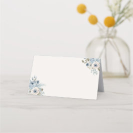 Placement Carte de place pliée / Carte d'escorte