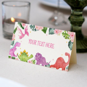 Placement Carte de place pour la fête d'anniversaire de la f