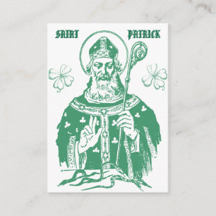 Placement Carte de prière dévotionnelle Saint-Patrick