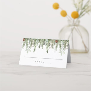 Placement carte de séjour rustique carte de mariage