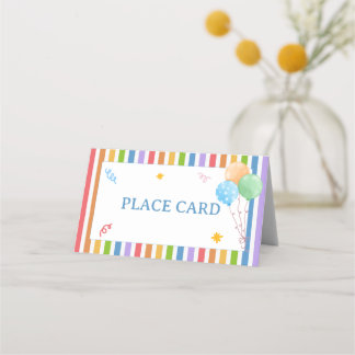 Placement Carte de table d'anniversaire Fun to Be One