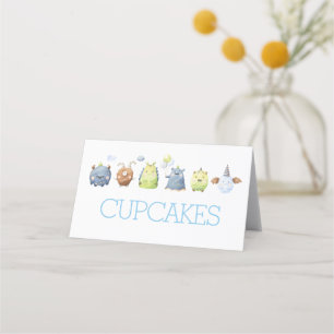 Placement Carte de tente Monster Food, Monster place