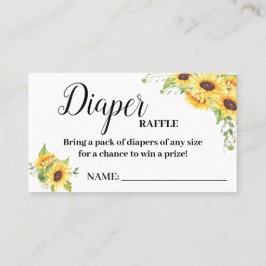 Placement Carte de tirage baby shower de tirage de tomettes 