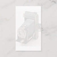 Carte de visite photographe