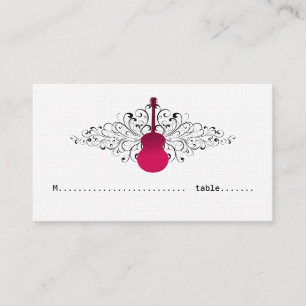 Placement Carte d'emplacement de guitare Hot Rose Swils