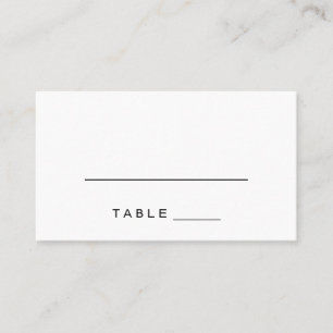 Placement Carte d'escorte Mariage de romance simple