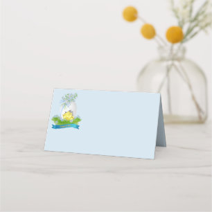 Placement Nom de la fête de Pâques Carte de lieu