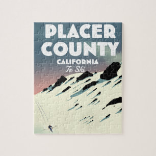 Placer County California Skiposierer