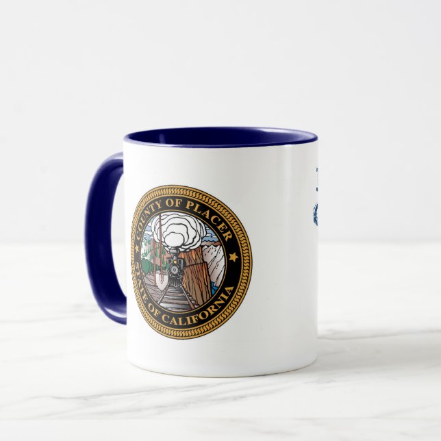 Placer County (Kalifornien) Tasse (Vorderseite Links)
