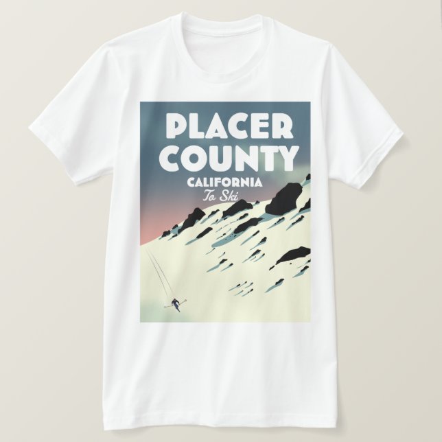 Placer Landkreis California T-Shirt (Design vorne)