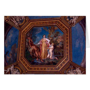 Plafond à Vatican à Rome, Italie