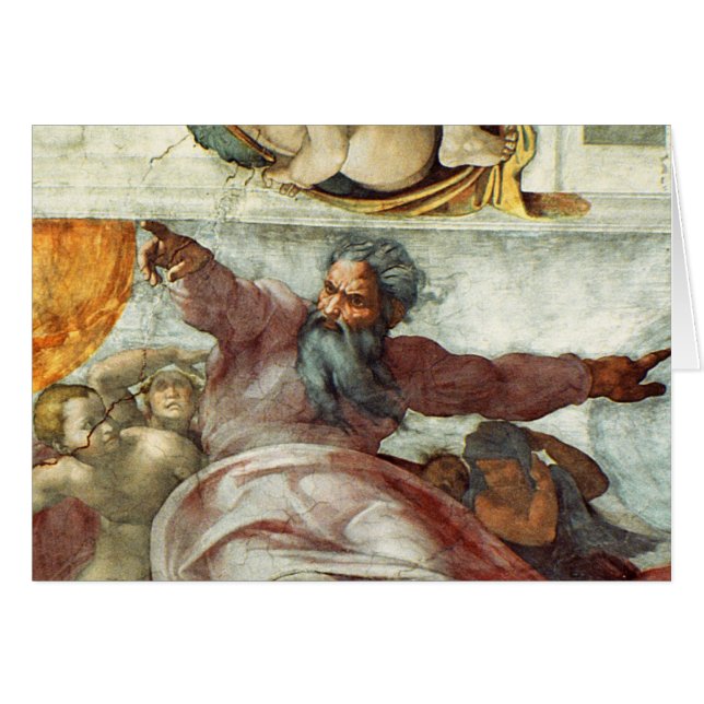 Plafond de chapelle de Sistine (Devant horizontal)