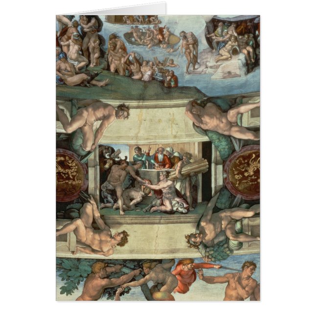 Plafond de chapelle de Sistine (Devant)