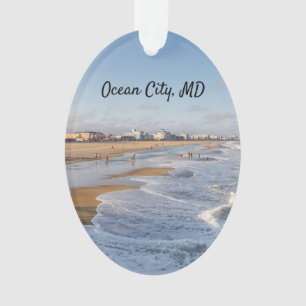 Plage à Ocean City, Maryland