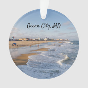 Plage à Ocean City, Maryland