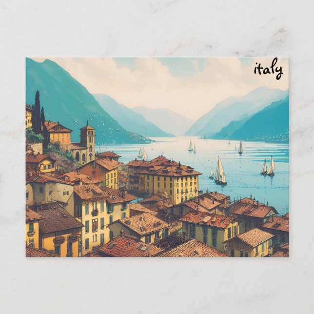 plage acheter carte italie envoi massif cartes pos (Devant)