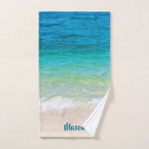 Plage agréable (avec le nom personnalisé)