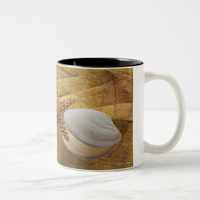 Plage - Coquille de mer - Mug (Droit)