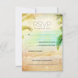 plage coucher de soleil mariage romantique cartes 
