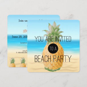 Plage d'Ananas  Invitation de groupe