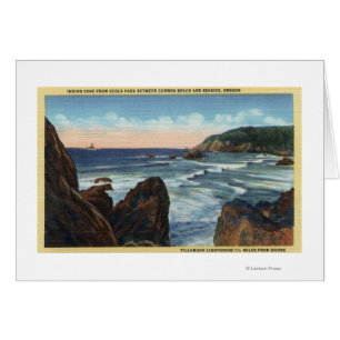 Plage de bord de la mer et de canon, Orégon
