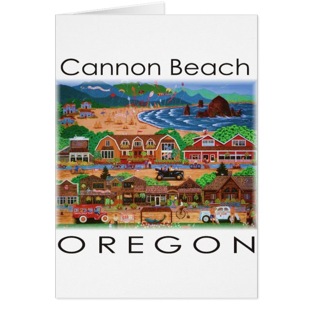 Plage de Cannon ~ Oregon (Devant)
