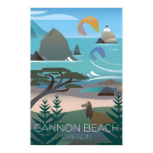 Plage de Cannon, Oregon Impression