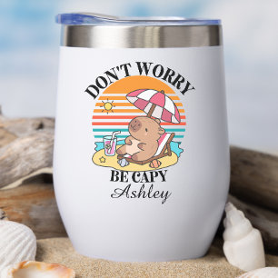 Plage de capybara Vacances d'été en famille