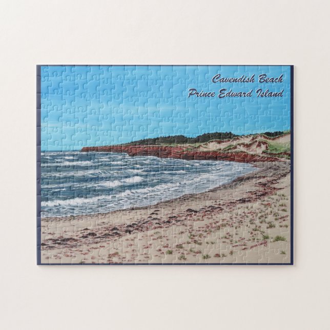 Plage de Cavendish, puzzle de PEI (Horizontal)