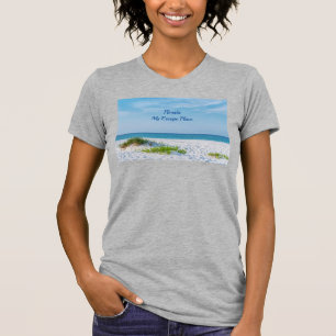 Plage de sable blanc Floride Côte T-shirt