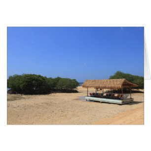 Plage de sable tropicale
