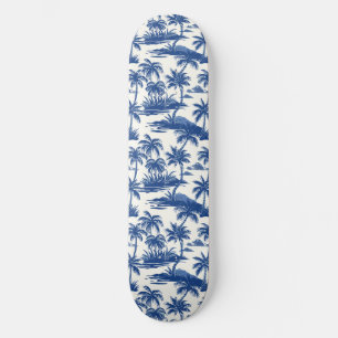 Plage d'été cool Palm Skateboard conçu