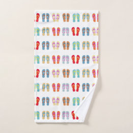 Plage d'été Sandales à thème Motif Flip Flops