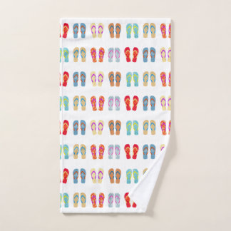 Plage d'été Sandales à thème Motif Flip Flops