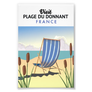 Plage du Donnant Frankreich Fotodruck