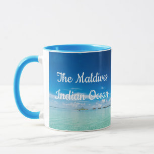 Plage Front Maldives Indian Ocean Mug